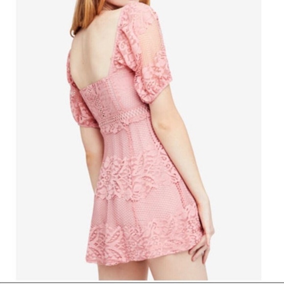 Free People Be My Baby Lace Mini Dress - Picture 3 of 11
